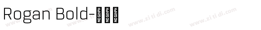 Rogan Bold字体转换